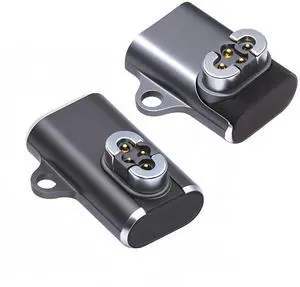 Chenyang 2pcs/lot Magnetic Charging Adapter USB Type-C to 4-Pin Horizontal Vertical Rhomboid Contacts Compatible with Bone Conduction Headphone S70