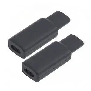 Chenyang 2pcs/lot USB Type-C to 2-Pin Adapter Power Charge Compatible with Braun Electric Hair Clipper Beard Trimmers Shavers
