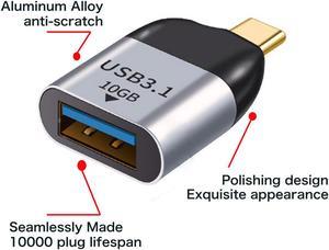 Chenyang USB 3.1 Type C Male Host to USB3.0 Type A Female OTG Data 10Gbps Adapter for Laptop & Phone