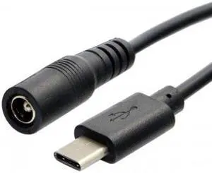CHENYANG USB 3.1 Type C USB-C to DC 5.5*2.5mm Power Jack Extension Charge Cable for Macbook Cell Phone Tablet UC-233