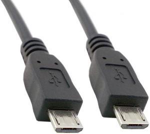 Jimier Micro USB male to Micro USB Male data Cable 100cm U2-113-1.0M
