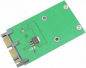 Jimier Mini PCI-E mSATA SSD to 1.8" Micro SATA 7+9 16pin Adapter Add on Cards PCBA for SSD Hard Disk SA-119