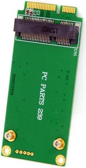 Cablecc  3x5cm mSATA Adapter to 3x7cm Mini PCI-e SATA SSD for Asus Eee PC 1000 S101 900 901 900A T91