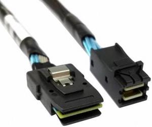 CHENYANG  Internal Mini SAS SFF-8087 to mini sas High Density HD SFF-8643 data Server hard disk raid Cable 50cm