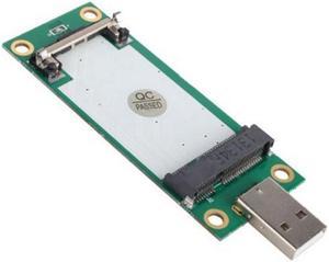 Jimier Mini PCI-E Wireless WWAN to USB Adapter Card with SIM Card Slot Module Testing Tools EP-092