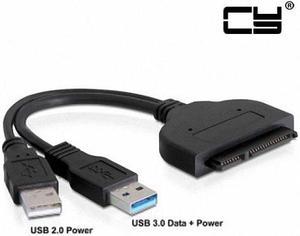 CHENYANG USB 3.0 to SATA 22Pin 2.5" Hard disk driver Adapter With extral USB Power cable