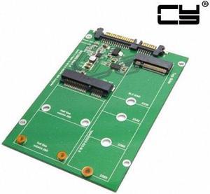 CHENYANG  2 in 1 Combo Mini PCI- E 2 Lane M.2 NGFF & mSATA SSD to SATA 3.0 III Adapter Converter PCBA