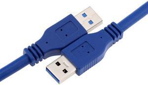 Jimier New Super USB 3.0 Standard A Type Male to Male cable 1m U3-001-1.0M