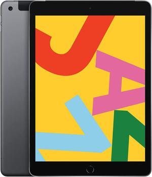 Apple iPad 7th Generation 10.2" 32GB Space Gray (WiFi + Cellular) Grade B+
