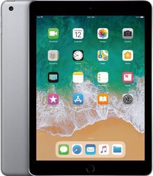 Apple iPad 5th Gen 9.7" 32GB Space Gray (WiFi) Grade B-