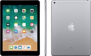 Apple iPad 5th Generation 9.7" 32GB Space Gray Tablet (WiFi only) Grade C