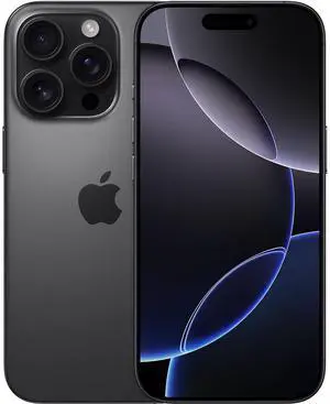 Apple iPhone 16 Pro 512GB Fully Unlocked - Black Titanium (Grade A)