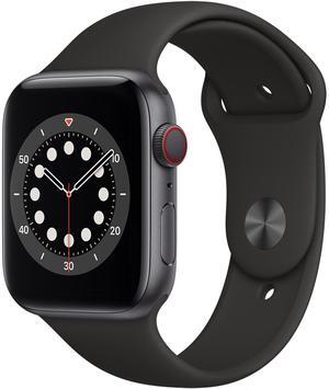 Apple Watch Series 6 44mm (GPS + Cellular) Aluminum Space Gray + Midnight Sport Band | Grade B-