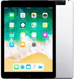 Apple iPad 6 (6th Gen) 2018 - 9.7" - 128GB - Wi-Fi + Cellular - Space Gray - Grade B-
