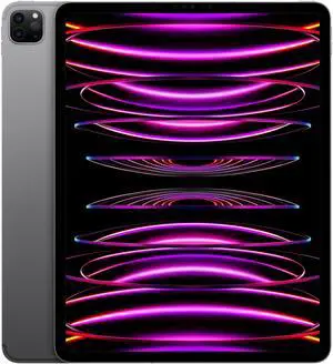 Apple iPad Pro 6 (2022) - 12.9" - M2 - 256GB - Wi-Fi + Cellular - Space Gray - Grade A