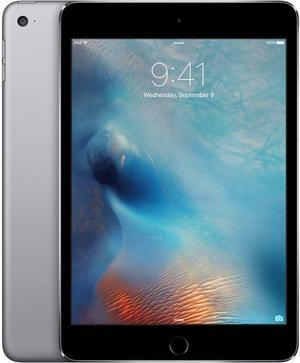 Apple iPad Mini 4 (2015) - 7.9" - 128GB - Wi-Fi Only - Space Gray - Grade B-