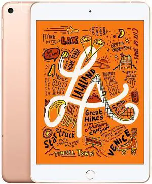 Apple iPad Mini 5 (2019) - 7.9" - 64GB - Wi-Fi + Cellular - Gold - Grade B-