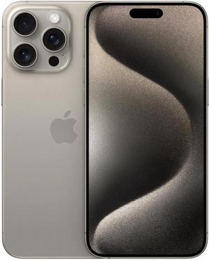 Apple iPhone 15 Pro Max 512GB Fully Unlocked - Natural Titanium (Grade B+)