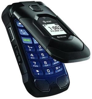 Kyocera DuraXE Epic E4830 Rugged Flip Phone - AT&T - Black (Grade A)
