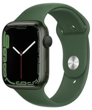 Apple Watch Series 7 45mm (GPS) Aluminum Green Case with Clover Sport Band (Grade B-)