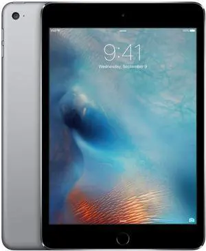 Apple iPad Mini 4 (4th Gen) 2015 - 128GB - Wi-Fi Only - 7.9" - Space Gray - Grade B+