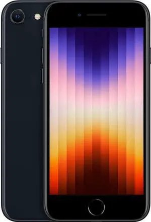 Apple iPhone SE 3 2022 64GB Fully Unlocked Midnight - Grade A