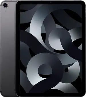 Apple iPad Air 5 (5th Gen) 2022 - 256GB - Wi-Fi + Cellular - 10.9" - Space Gray - Grade B+