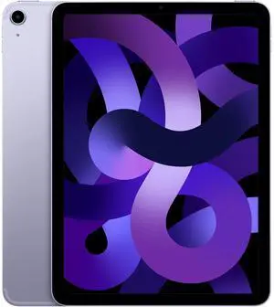 Apple iPad Air 5 (5th Gen) 2022 - 256GB - Wi-Fi + Cellular - 10.9" - Purple - Grade B-