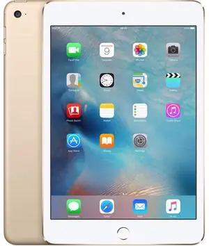 Apple iPad mini 4 (4th Gen) 2015 - 128GB - Wi-Fi - 7.9" - Gold - Grade B+