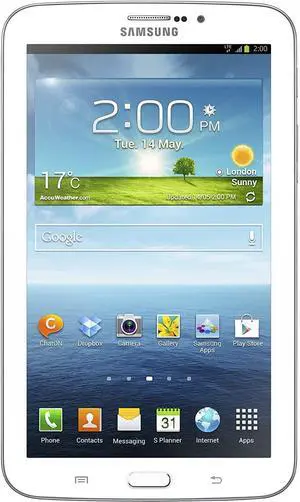 Samsung Galaxy Tab 3 - 16GB - Wi-Fi + Cellular (Sprint) - 7.0" - White (Grade B-)