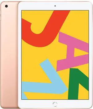 Apple iPad 7 (7th Gen) 2019 - 128GB - Wi-Fi - 10.2" - Gold (Grade B-)