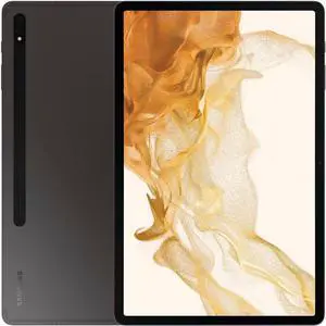 Samsung Galaxy Tab S8+ Plus (2022) - 128GB - Graphite - Wi-Fi + Cellular (Spectrum) - 12.4 Inch (Grade B+)