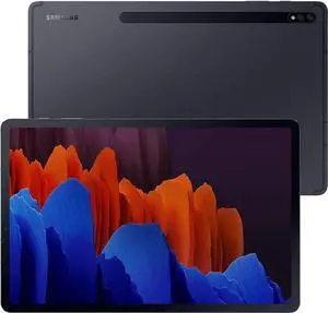 Samsung Galaxy Tab S7+ Plus - 128GB - 12.4 Inch - Wi-Fi - Mystic Black (Grade B+)