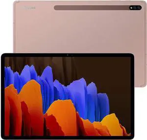 Samsung Galaxy Tab S7+ Plus - 128GB - 12.4 Inch - Wi-Fi - Mystic Bronze (Grade B+)