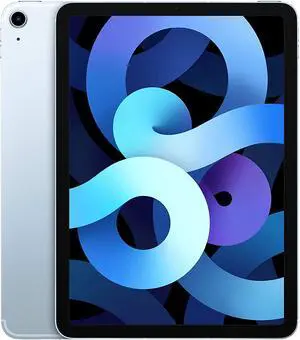 Apple iPad Air 4 (4th Gen) 2020 - 10.9" - 64GB - Wi-Fi + Cellular - Sky Blue (Grade B+)