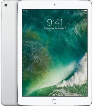 Apple iPad Air 2 (2014) - 32GB - Silver - Wi-Fi - 9.7 Inch (Grade B-)