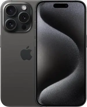 Apple iPhone 15 Pro 128GB Fully Unlocked - Black Titanium (Grade B-)