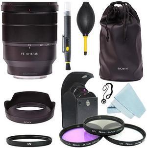 Sony Vario-Tessar T* FE 16-35mm f/4 ZA OSS Lens + Filter Kit + Accessory kit