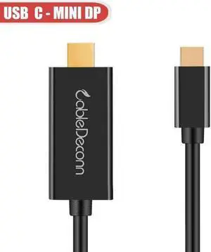 Type-C USB 3.1 C Thunderbolt to Mini DisplayPort DP 4K Adapter Cable for Macbook