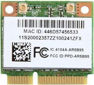 Atheors AR9285 AR5B95 Wireless WiFi Card IBM E46 Y560 V360 Z470 Y460 G460 G470