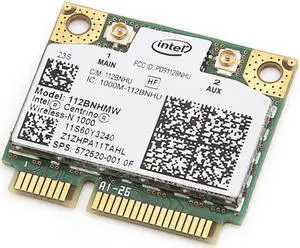 IBM Lenovo 60Y3202 Half Mini PCIe Wireless-N Wifi 1000 112BNHMW Intel Centrino