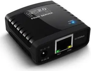 USB 2.0 LRP Print Server Share a LAN Networking USB Printer Ethernet Hub Adapter USB 2.0 LRP Print Server Share a LAN Networking USB Printer Ethernet Hub Adapter
