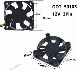 Quiet 12cm 120mm PC Computer Case Cooler Cooling fan 12V DC 46CFM 120x25mm 4Pin