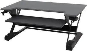 Ergotron WorkFit-TL, Sit-Stand Desktop Workstation, Black (33-406-085)