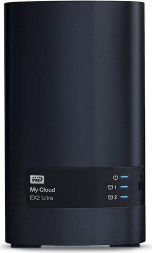 WD 4TB My Cloud EX2 Ultra Network Attached Storage - NAS - WDBVBZ0040JCH-NESN