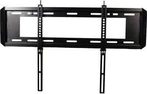 Kanto - Fixed TV Wall Mount for Most 37" - 70" TVs - Black (F3760)