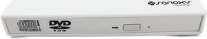 SANOXY USB 2.0 Slim External DVD ROM CD-RW Combo Portable Drive (BLACK)