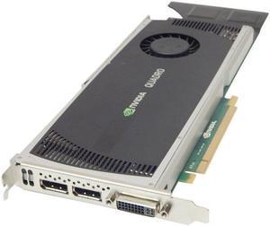 HP 616076-001 NVIDIA Quadro FX 4000 2GB PCIe graphics card