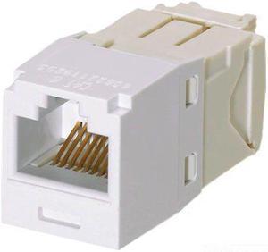Panduit CJ688TGWH Category-6 8-Wire TG-Style Jack Module, White