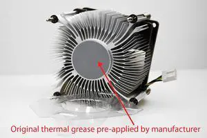 PartsCollection Heat Sink Fan for HP Pavilion Desktop 500-281, 550-153w, 644724-001